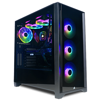 CORSAIR ICUE 4000X RGB SERIES ATX Mid-Tower